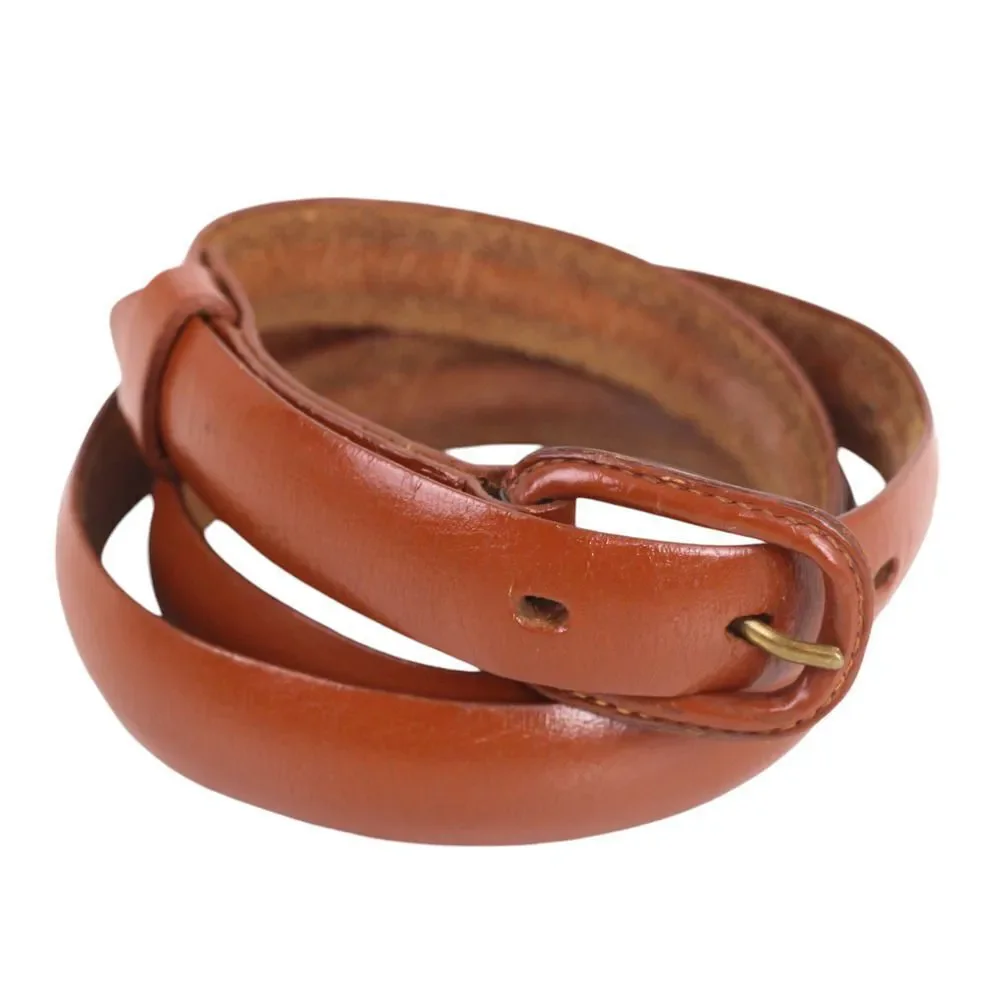 SELECTED BROWN GENUINE LEATHER 5/8